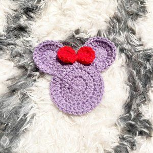 ✨ NWT Disney Inspired Ariel Crochet Coaster | Handmade